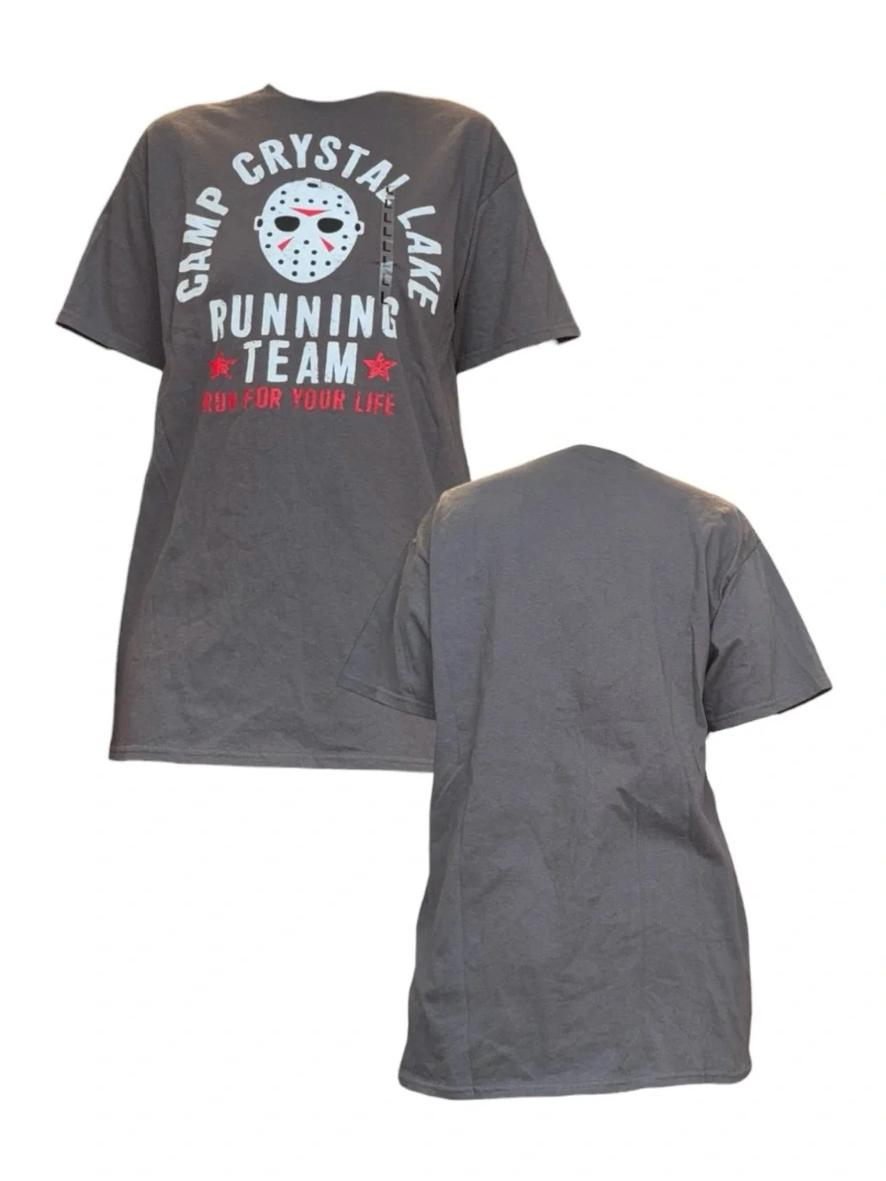 NWOT Unisex Camp Crystal Lake Running Team Shirt